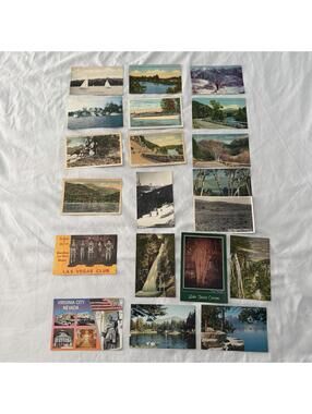 Vintage Postcards Lot 20 - Adirondack Mountains, White Mountains, Lakes, NV